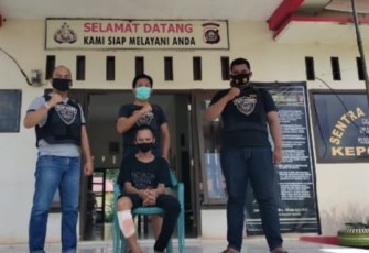 Terduga Pelaku Diamankan  