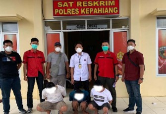 Terduga Pelaku Diamankan   