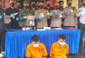 Tangkap Bandar Sabu Polres OKI Amankan 161 Gram Sabu dan Puluhan Butir Amunisi  