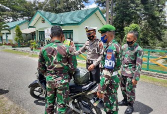  Kipan A Yonif 725/Woroagi Terima Sosialisasi Safety Riding