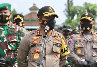 Kapolda Jateng Irjen Pol Ahmad Luthfi SH SSt MK Buka Latihan Gabungan Bersama TNI-Polri di Wilayah Solo Raya