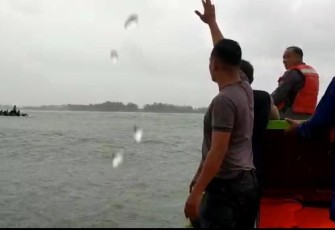 Kasatpolair AKP Eko Marudin Usai Lakukan Evakuasi ABK KMN Sri Lestari