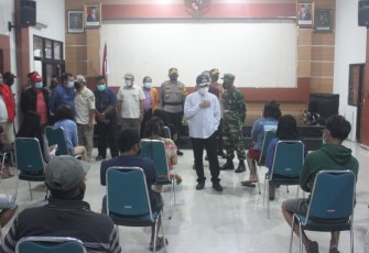 Bupati Haryanto turun langsung monitoring PPKM