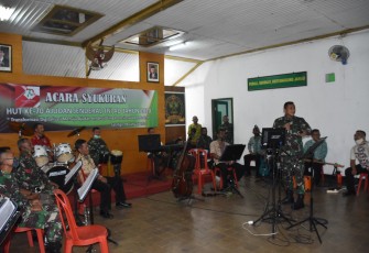 Komandan Korem 073/Makutarama (Danrem) Kolonel Inf Ari Yulianto, S.I.P menghadiri syukuran dalam rangka memperingati HUT ke-70 Korps Ajudan jenderal TNI-AD, Bertempat di Mako Ajenrem 073/Makutarama jalan Sudirman kota Salatiga. Jum’at (15/1/2021).
