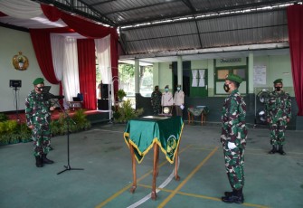 Dandenkesyah 04. 04. 03 Salatiga Letkol Ckm Fajar Edi Andrianto, S.K.M., Msc memimpin langsung serahterima jabatan kepala rumah sakit TK. IV 04. 07. 03. dr. Asmir Salatiga dari Mayor Ckm dr. Abdul Gani, Sp. PK. M.Ked kepada Kapten Ckm drg. Agus Widodo, Sp.Bmm, bertempat diaula Madenkesyah 04. 04. 03 Salatiga jalan DR. Muwardi Salatiga, Jawa Tengah. Rabu (27/1/2021).