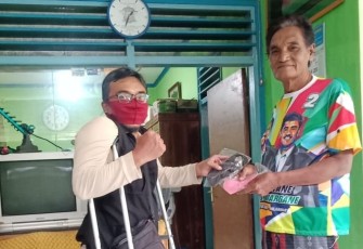 BPBD Jatim Gandeng Disabilitas Sosialisasi Pencegahan Covid-19
