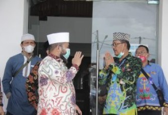 Walikota Bengkulu Helmi Hasan Saat Berkunjung Ke Pemkab Pesisir Barat