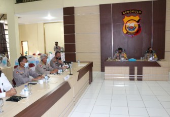 Polda Bengkulu Gelar Coffe Morning 