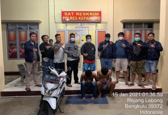 Dua Terduga Pelaku Diamankan 