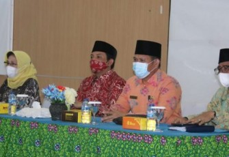 Wakil Walikota Bengkulu Dedy Wahyudi Saat Kunjungan ke Stikes Sapta Bakti Bengkulu