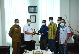 PWI Tebing Tinggi Lakukan Audiensi Dengan Walikota