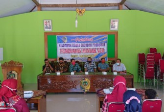    Pelatihan Kewirausahaan Pelaku UKM Bidang VCO di Desa Kalidawe