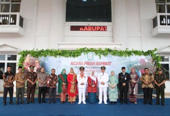 Acara Pisah Sambut Bupati dan Wakil Bupati Kabupaten Kepahiang
