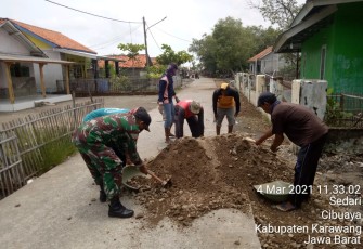Proses Pengerjaan Peningkatan dan Pelebaran Jalan