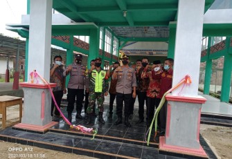 Kapolsek Sukoharjo Resmikan KTN Pekon Mulyorejo