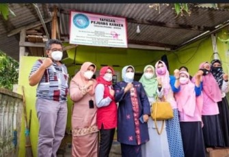 Walikota Tanjung Pinang Rahma Kunjungi Pejuang Kanker