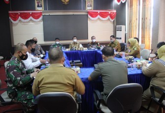 Bupati Bengkulu Tengah Pimpin Rapat bersama Wakil Bupati dan Forkopimda