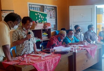 Pemdes Muara Payang Gelar Musyawarah Penetapan Data Penerima BLT-DD