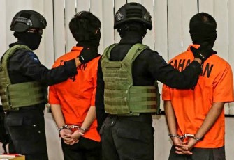 Terduga Pelaku Teroris Diamankan 