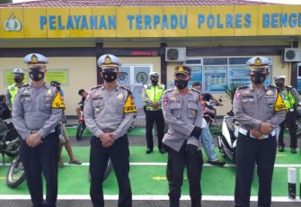 Polres Bengkulu Utara Amankan 15 Unit Motor