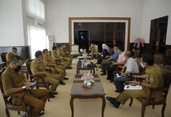 Bupati Asahan Terima Kunker Badan Pembentukan Peraturan Daerah DPRD Provinsi Sumut