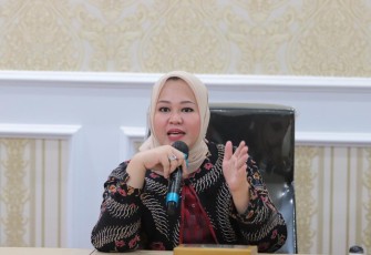Ketua Organizing Committee (OC) Musda XIV HIPMI Provinsi Bengkulu Hj Riri Damayanti John Latief
