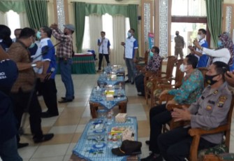 Kasubbag Humas AKP Josua Nainggolan Hadiri Pelantikan MOI 
