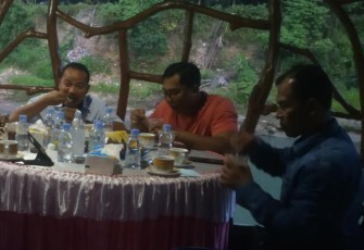 Kapolres Buka Puasa Bersama dengan Peserta Latsitardanus XLI Tebing Tinggi