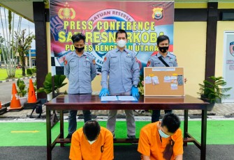 Kedua Terduga Pelaku Diamankan (Foto : Ismail)