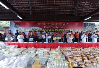 Mabes Polri Berhasil Ungkap Peredaran Sabu Seberat 2,5 Ton 