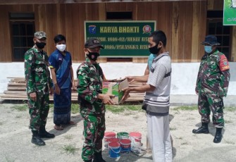 Koramil 1016-02/Bukit Batu Percantik Taman Pendidikan Alqur'an