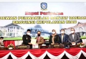 Gubernur Ansar Ahmad  Sampaikan Ranwal RPJMD 2021-2026