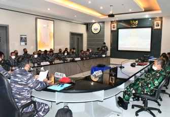 Danlantamal IV Hadiri Penutupan Taklimat Akhirwarsik IT Koarmada I Tahun 2021