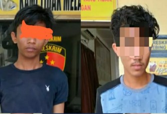 Terduga Pelaku Diamankan   