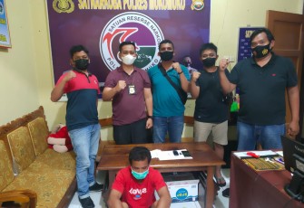 Terduga Pelaku Diamankan  c