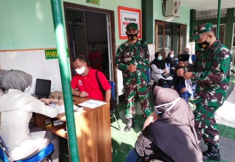 Babinsa aktif dalam pendampingan vaksinasi