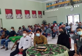 Gelar komunikasi komponen masyarakat dengan protokol ketat