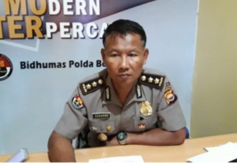 Kabid Humas Polda Bengkulu Kombes Pol Sudarno (Ismail Yugo) 