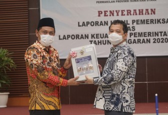Pemkot Tebing Tinggi Kembali Raih Penghargaan Dengan Predikat WTP