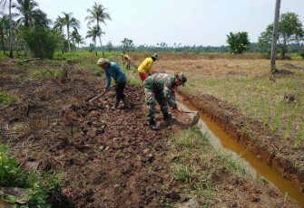 Babinsa Kodim 1203/Ktp Selalu Terdepan Bantu Warga Binaanya
