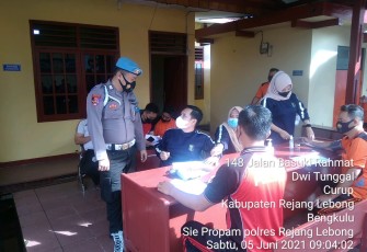 Polres Rejang Lebong Gelar Kesamaptaan Jasmani