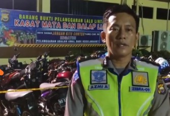 Kanit Turjawali Satlantas Polres Bengkulu Ipda Azmi Aryanto SH