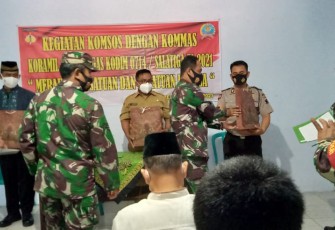 Koramil 15/Bergas Gelar Komsos