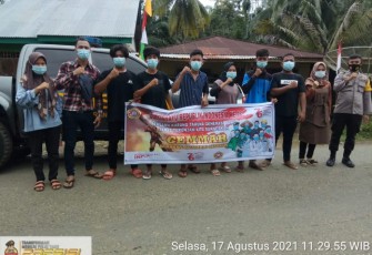 Dalam Rangka HUT RI ke-76, Polsek Teras Terunjam Gandeng Karang Taruna Gelar Gemmar