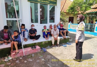 Kapolsek Panyingkiran -Polres Majalengka, Inilah !! Imbauan Polwan Bhabinkamtibmas Dalam Giat Sambangnya