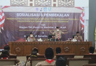 Sosialisasi dan Pembekalan Peran Pramuka