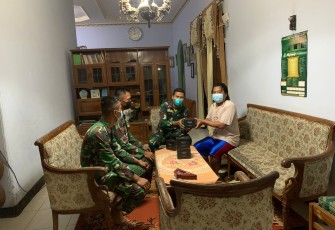 ANJANGSANA PERDANA SATGAS TMMD 112 KODIM 0818