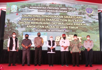 Tiket Bus AKDP di Nganjuk Bisa Dibayar Secara Cashless