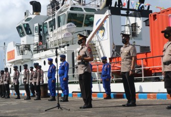 olres Bintan Ziarahi Makam Pahlawan dan Tabur Bunga Perairan Tanjung Uban