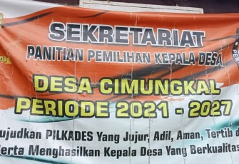 Pilkades Desa Cimungkal Priode 2021 - 2027 Telah Sukses Dilaksanakan
